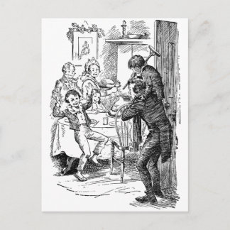 Bob en Tiny Tim Briefkaart