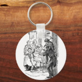 Bob en Tiny Tim Sleutelhanger (Voorkant)