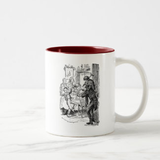 Bob en Tiny Tim Tweekleurige Koffiemok