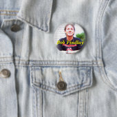 Bob Findlay Badge #1 Ronde Button 5,7 Cm (In situ)