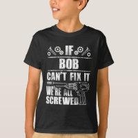 Bob Gift Naam Fix It Grappige Verjaardag gepersona