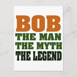 Bob - het Man, de mythe, de legende Briefkaart