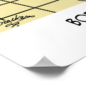 Bob is de enige op de organigram poster (Hoek)