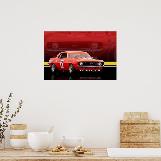 Bob Jane Camaro Poster (Keuken)