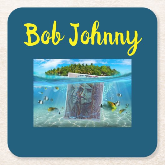 Bob Johnny Kartonnen Onderzetters (Voorkant)