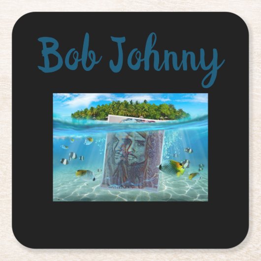 Bob Johnny Kartonnen Onderzetters (Voorkant)