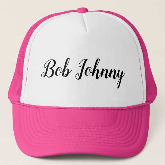 Bob johnny trucker pet (Voorkant)