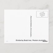 bob, kimberley briefkaart (Achterkant)