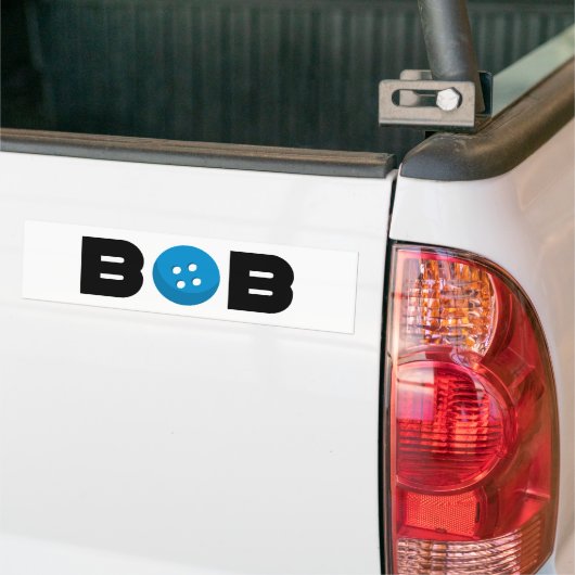 Bob-knop Bumpersticker (Op Truck)