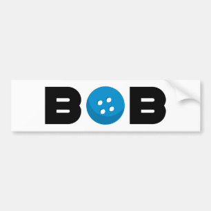 Bob-knop Bumpersticker