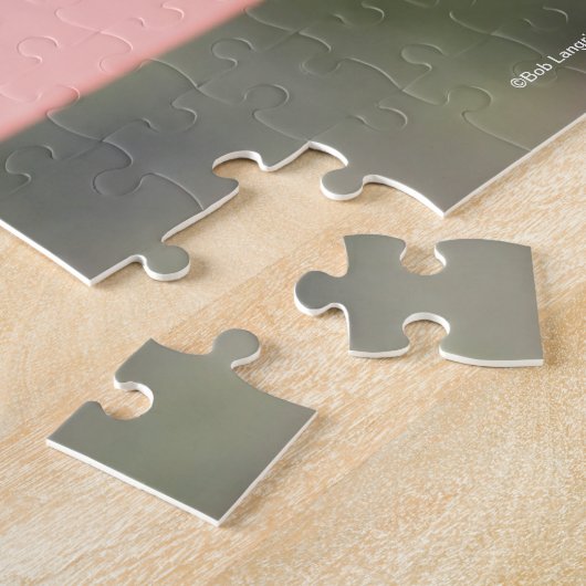 Bob Langrish | Achterste Andalusiaans hoofdschot Legpuzzel (Zijkant)