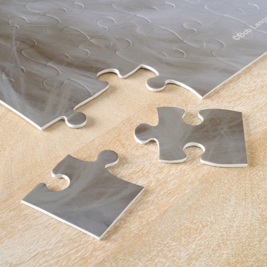 Bob Langrish Appaloosa Friesian Stallion Headshot Legpuzzel (Zijkant)