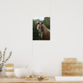 Bob Langrish | Arab Stallion Headshot Poster (Keuken)
