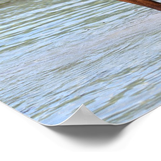 Bob Langrish | Arabisch stalletje in water Poster (Hoek)