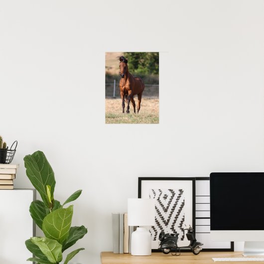 Bob Langrish | Arabische Permanente Golfmanspoel Poster (Thuiskantoor)