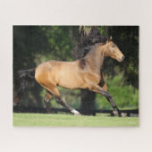 Bob Langrish | Buckskin Lusitano Running Legpuzzel (Horizontaal)
