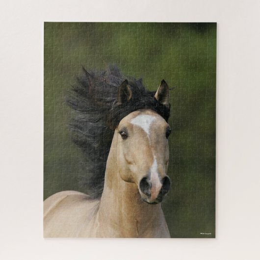 Bob Langrish | Buckskin Welsh Pony Headshot Legpuzzel (Verticaal)