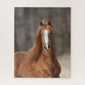 Bob Langrish | Chestnut Hackney Headshot Legpuzzel (Verticaal)