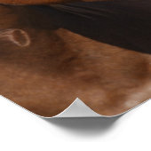 Bob Langrish Chestnut Quarter Horse Mare Headshot Poster (Hoek)