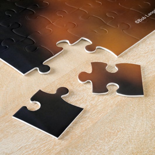 Bob Langrish | Drie grijze Arabieren die samen sta Legpuzzel (Zijkant)