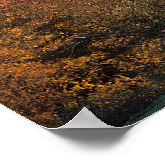 Bob Langrish Gray Warmblood Horse Standing Autumn Poster (Hoek)