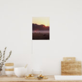 Bob Langrish | Grazing van Arabische paarden op zo Poster (Keuken)