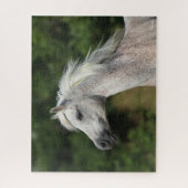 Bob Langrish | Grijze Arabische hoofdfoto Legpuzzel (Verticaal)