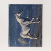 Bob Langrish | Grijze Arabische stroop loopt op st Legpuzzel (Verticaal)