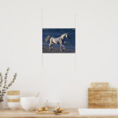 Bob Langrish | Grijze Arabische stroop loopt op st Poster (Keuken)