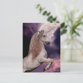 Bob Langrish | Grijze eenhoornhouderij Briefkaart (Staand voorkant)