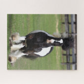 Bob Langrish | Gypsy Vanner aan het werk Legpuzzel (Horizontaal)