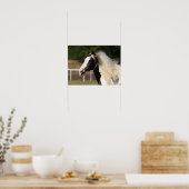 Bob Langrish | Gypsy Vanner Headshot Poster (Keuken)