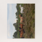 Bob Langrish | Herd New Forest Ponies Standing Legpuzzel (Verticaal)