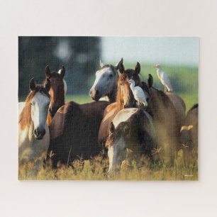 Bob Langrish Herd van met vogels vastzittende pa Legpuzzel