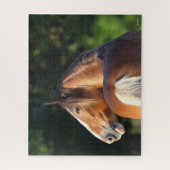 Bob Langrish | Hoofd van Clydesdale Horse Legpuzzel (Verticaal)