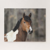 Bob Langrish | Hoofd verf paarden Legpuzzel (Horizontaal)