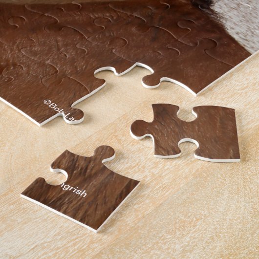 Bob Langrish | Hoofdschot van Arabische Mare en Fo Legpuzzel (Zijkant)