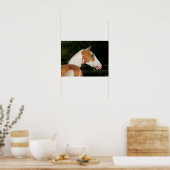 Bob Langrish | Koppen van verf-paarden Poster (Keuken)