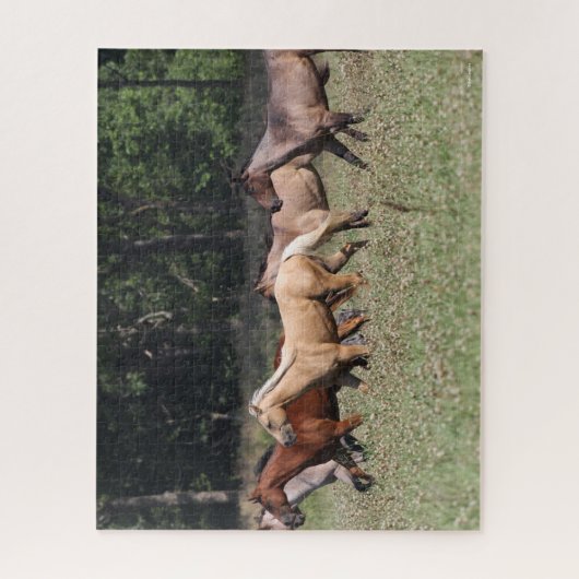 Bob Langrish | Lopende eenhoevigen van het heldend Legpuzzel (Verticaal)