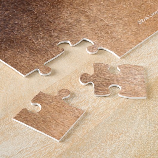 Bob Langrish | Lusitano Headshot Mane stromend Legpuzzel (Zijkant)