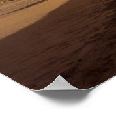 Bob Langrish | Paarden op strand bij zonsondergang Poster (Hoek)