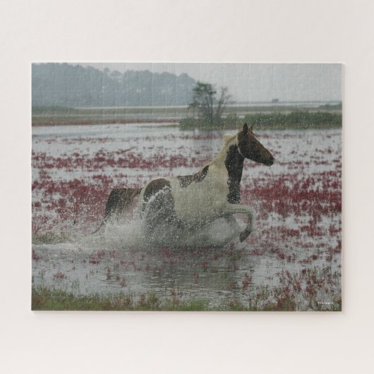 Bob Langrish | Paarden van de Chinese coteague die Legpuzzel (Horizontaal)