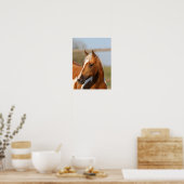 Bob Langrish | Paint Horse headshot Poster (Keuken)