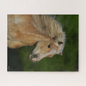 Bob Langrish | Palomino Haflinger Headshot Legpuzzel (Horizontaal)
