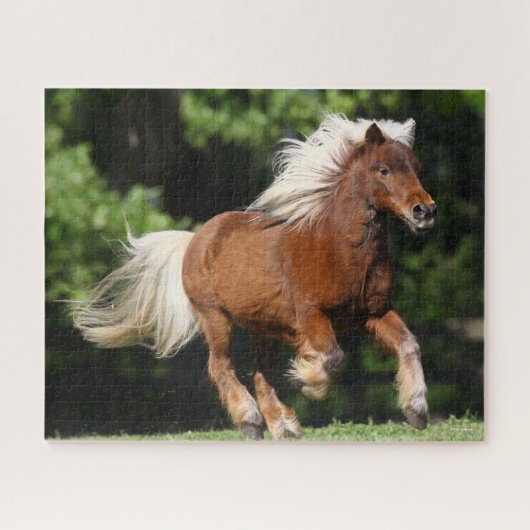 Bob Langrish | Palomino Miniatuur Pony Legpuzzel (Horizontaal)