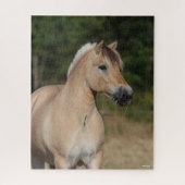 Bob Langrish | Permanente titel Fjord-paarden Legpuzzel (Verticaal)