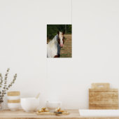 Bob Langrish | Pinto Haflinger Horse Headshot Poster (Keuken)