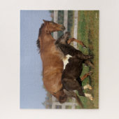 Bob Langrish | Thoroughbred en Shetland Pony Legpuzzel (Verticaal)