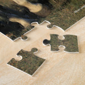 Bob Langrish | Twee grijze Arabieren die samenleve Legpuzzel (Zijkant)