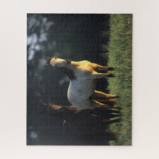 Bob Langrish | Twee Kiger Mustangs Permanent Legpuzzel (Verticaal)